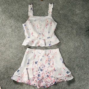 Top and short summer set